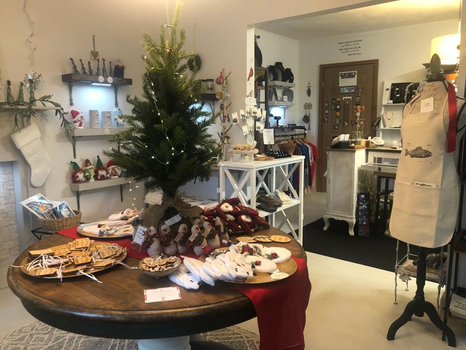 The artisan gift shop, Dandelions in Barre, Mass., is open on Christmas Eve, Sunday, Dec. 24 from 11 a.m. to 5 p.m., for anyone who needs to do very last-minute gift shopping.