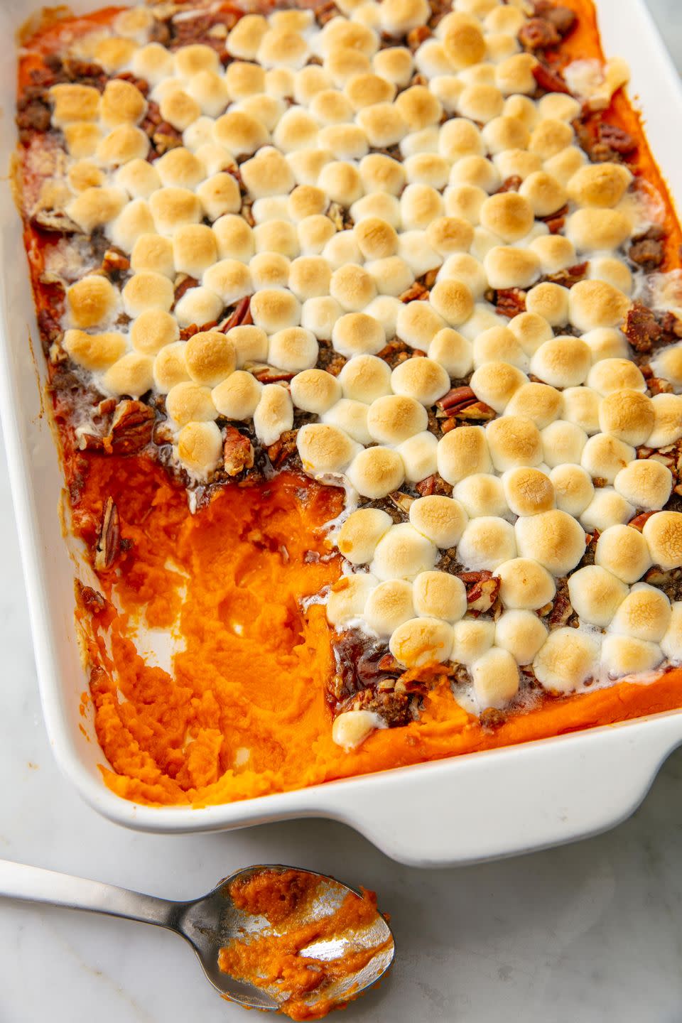 Sweet Potato Casserole With Marshmallows