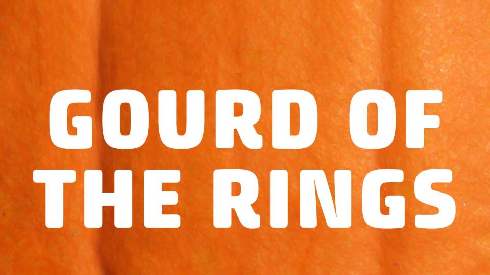 pumpkin puns gourd of the rings