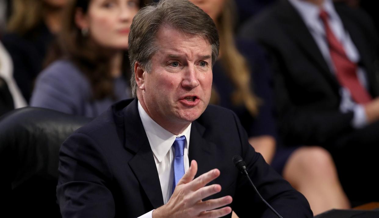 Brett Kavanaugh has a lifetime seat on the U.S. Court of Appeals for the D.C. Circuit. (Photo: Win McNamee/Getty Images)