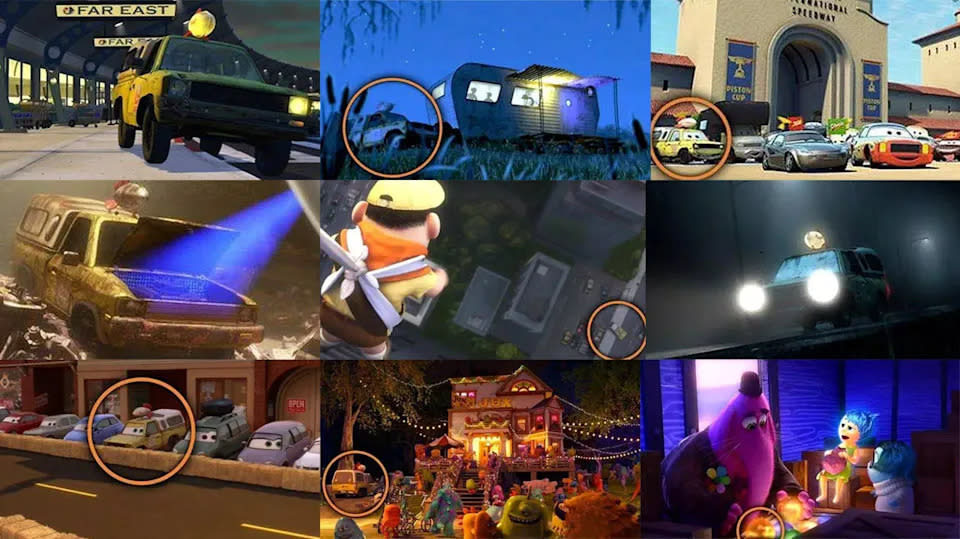 The Planet Pizza Truck has appeared in several Disney movies. (Disney)