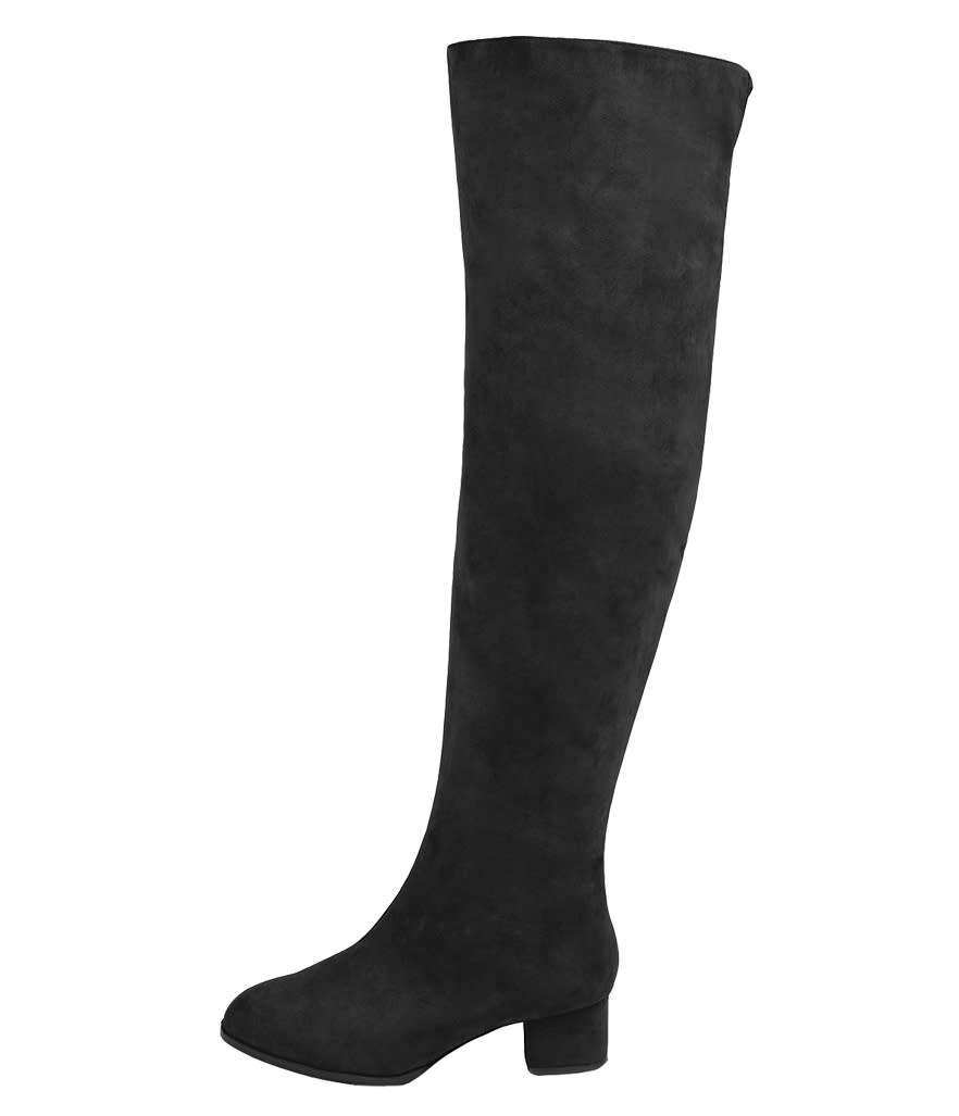 Eloquii Over The Knee Block Heel Boot