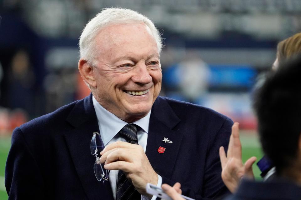 Dallas Cowboys owner and general manager Jerry Jones