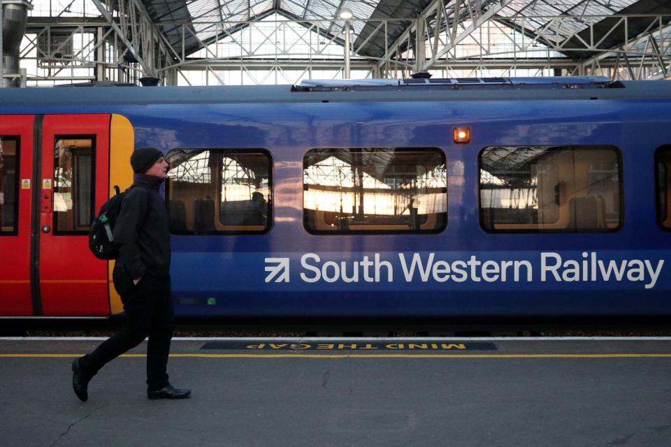 South Western Railway workers will go back to one day on Thursday for the general election: REUTERS