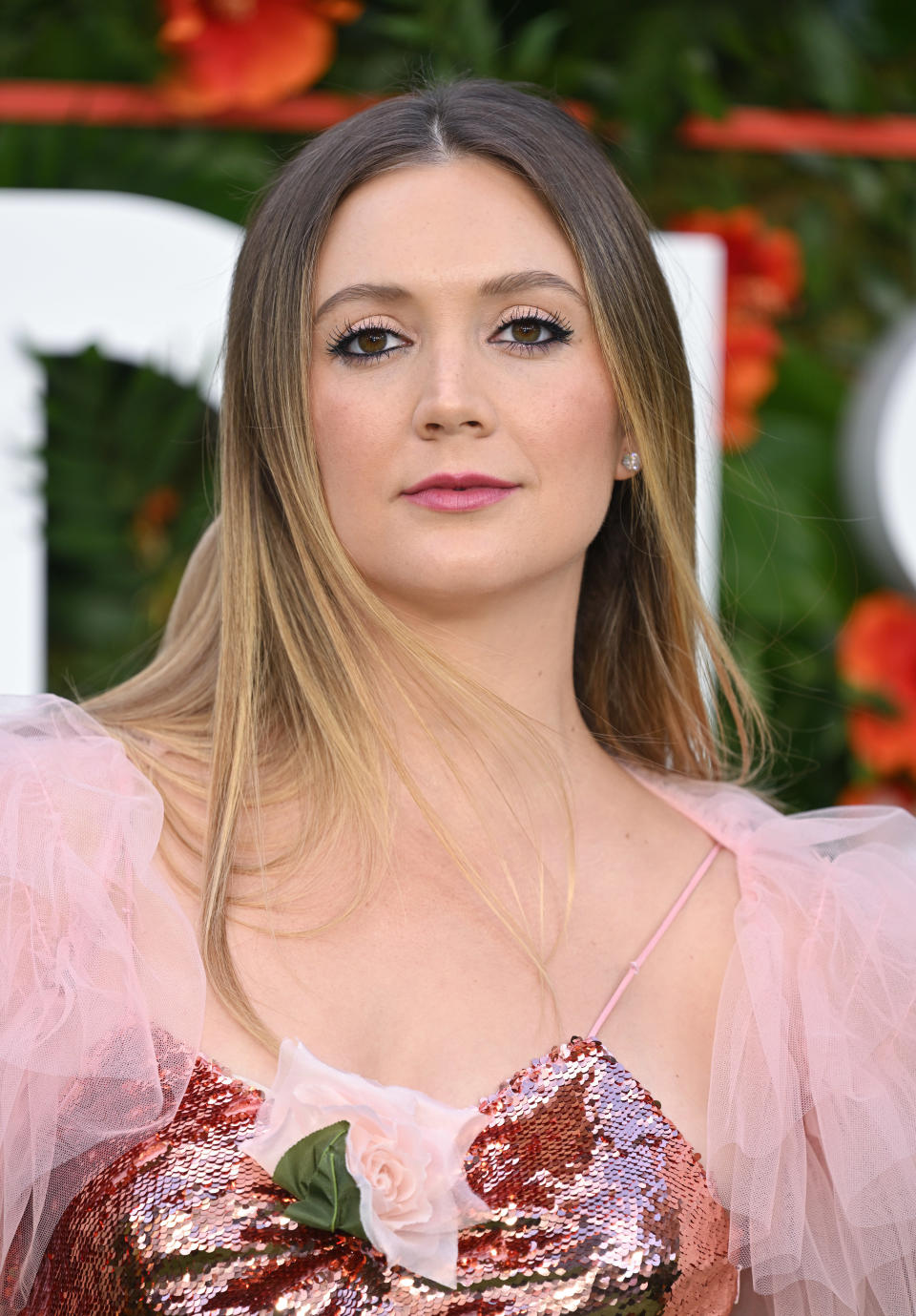 Billie Lourd on the red carpet