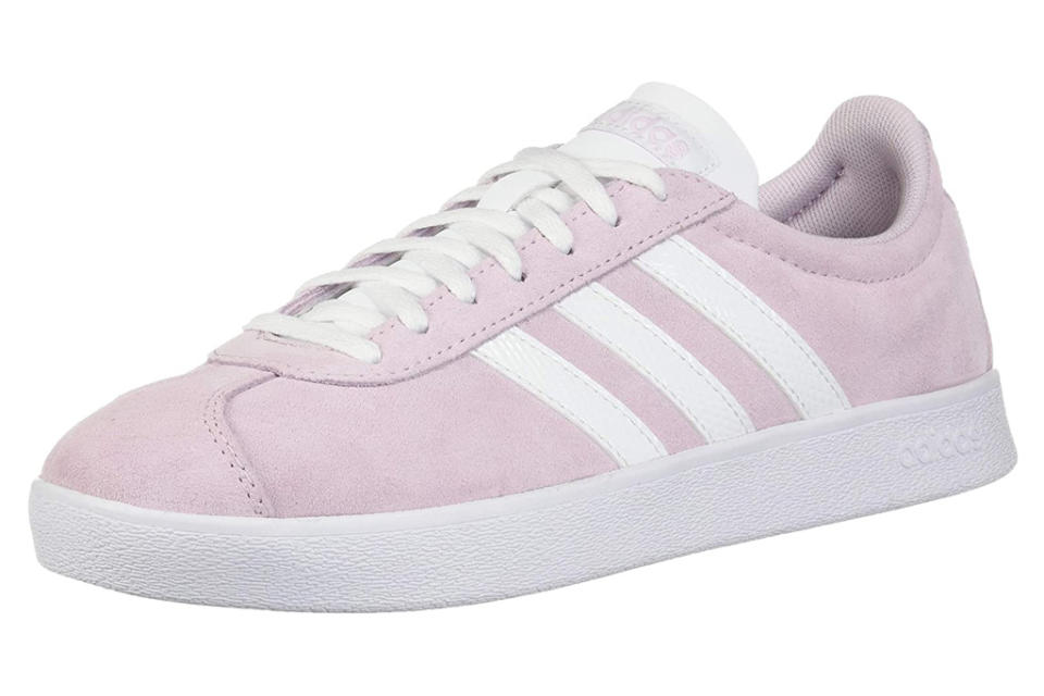 adidas sneakers, pale pink