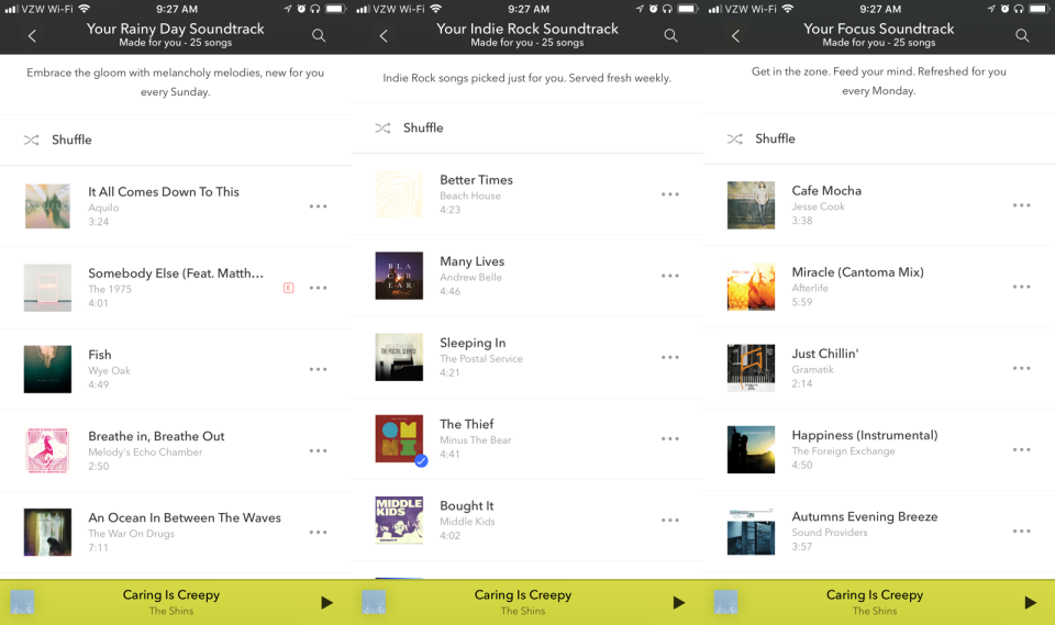 Back in March, Pandora announced that it would start building playlists