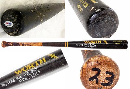 Kirk Gibson's '88 World Series bat sells for $575,912 at auction
