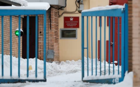 Mr Whelan is being held in Lefortovo detention centre - Credit: Shamil Zhumatov/Reuters