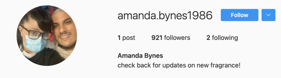 (Screenshot: Amanda Bynes via Instagram)