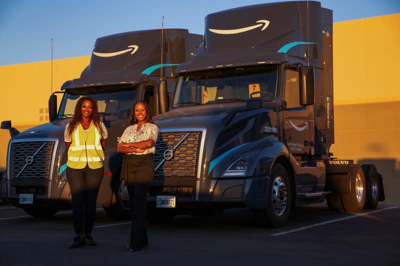 Amazon's trucking ambitions bump up against driver shortage, competition