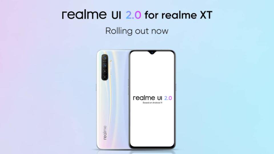 Realme XT receives Realme UI 2.0 stable update in India