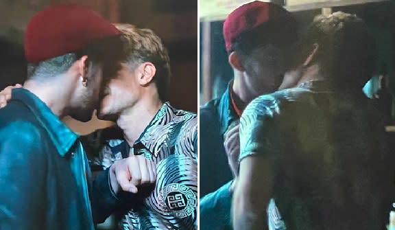 Bad Bunny y Gael García Bernal se vuelven virales tras filtrarse imágenes de su beso en la boca