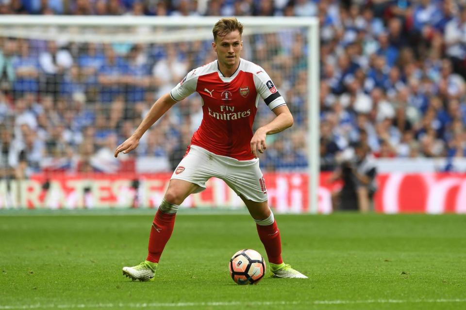 'Crazy' | Rob Holding admits his debut season at Arsenal was a dream: Arsenal FC via Getty Images
