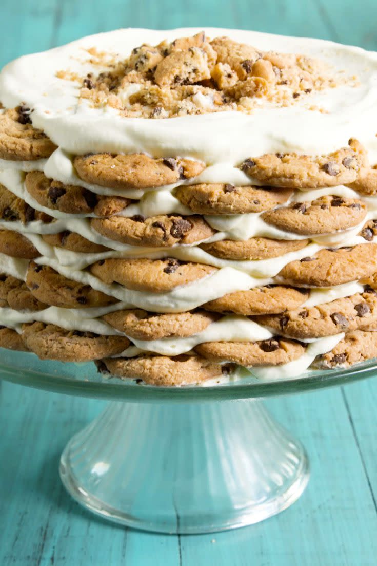 Milk N' Cookies Icebox Cake