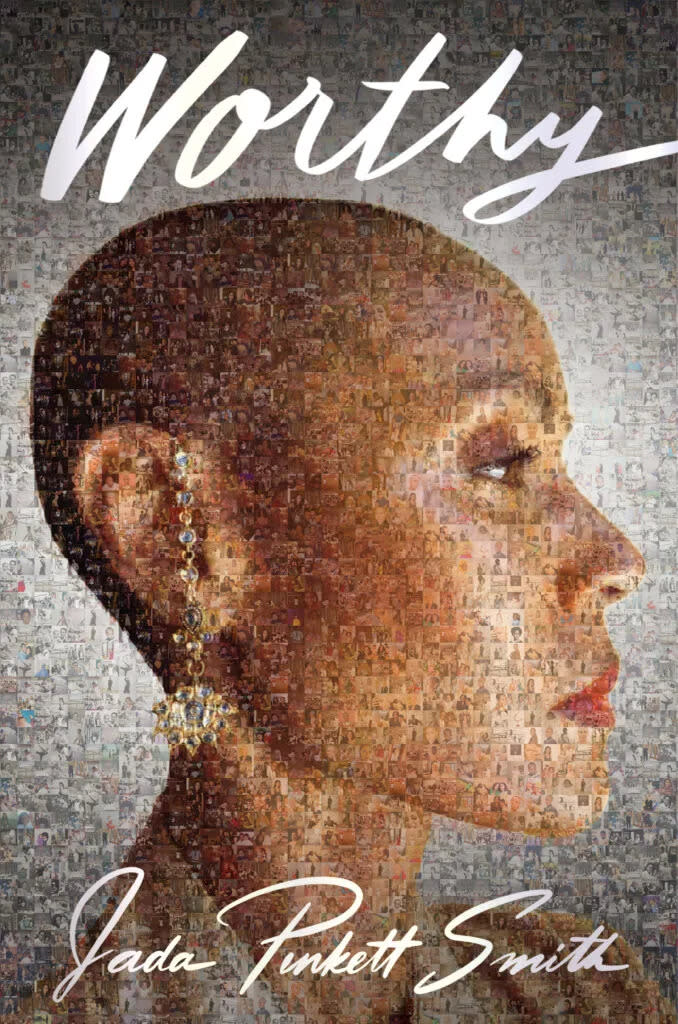The cover art for Jada Pinkett Smith’s memoir shows the actress in profile.
