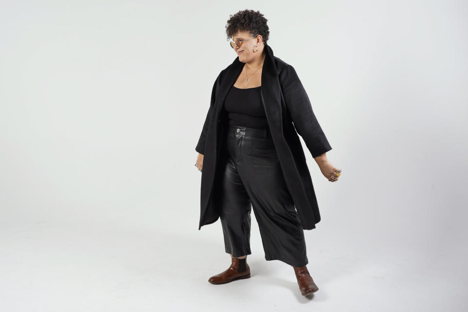 Brittany Howard poses for a portrait in Nashville, Tenn., on Saturday, Jan. 6, 2024, to promote her second solo album "What Now." (AP Photo/George Walker IV)