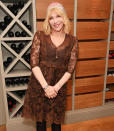 <p>Courtney Love poses at Fat Tony's clean time birthday in London at Borro Tuscan Bistro on Jan. 10.</p>