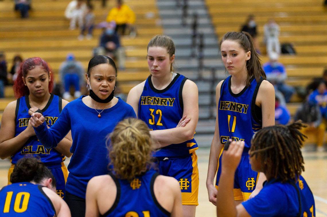 Coach Ashley Garrard led Henry Clay to the 42nd District Tournament championship last season and has several major contributors from that squad back this season.