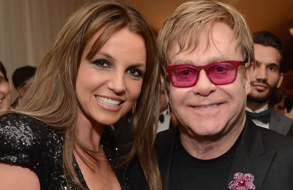 Britney Spears und Elton John credit:Bang Showbiz