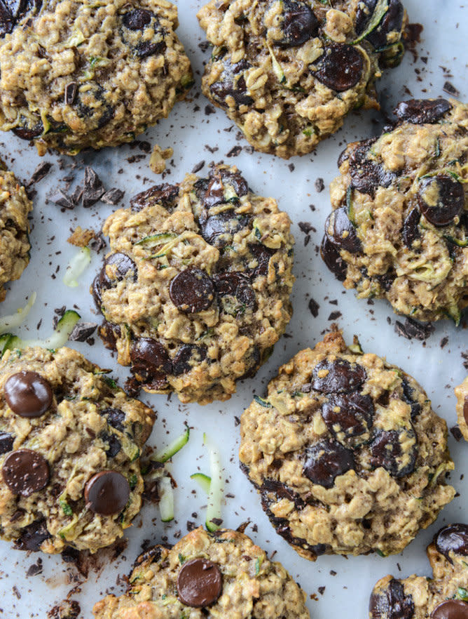 <strong>Get the <a href="http://www.howsweeteats.com/2016/08/chewy-oatmeal-zucchini-cookies/" target="_blank">Chewy Oatmeal Zucchini Cookies recipe</a>&nbsp;from How Sweet It Is</strong>