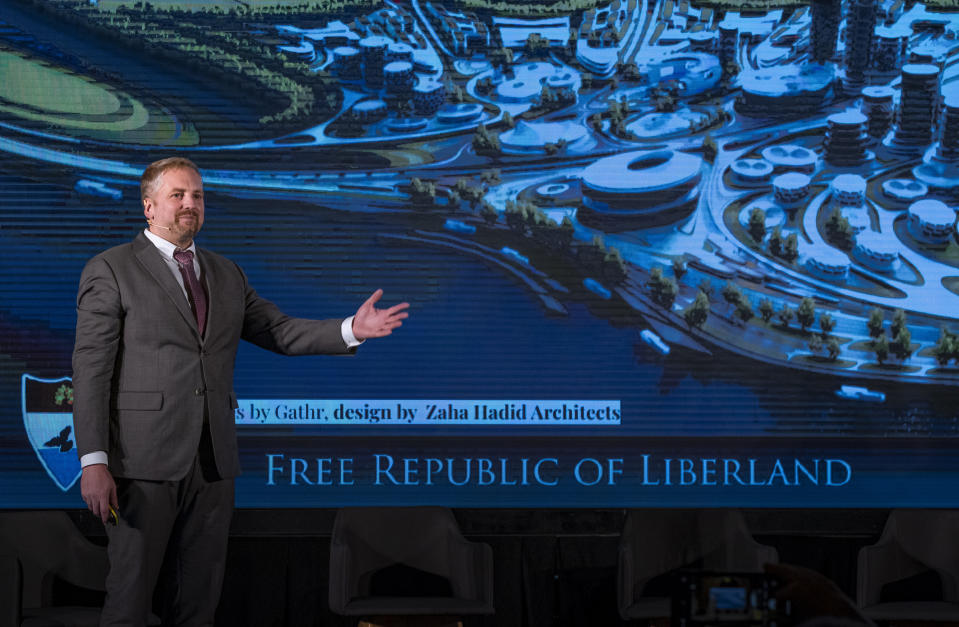 Vit Jedlicka es el presidente y fundador de Liberland. (Foto: Paco Freire/SOPA Images/LightRocket via Getty Images)