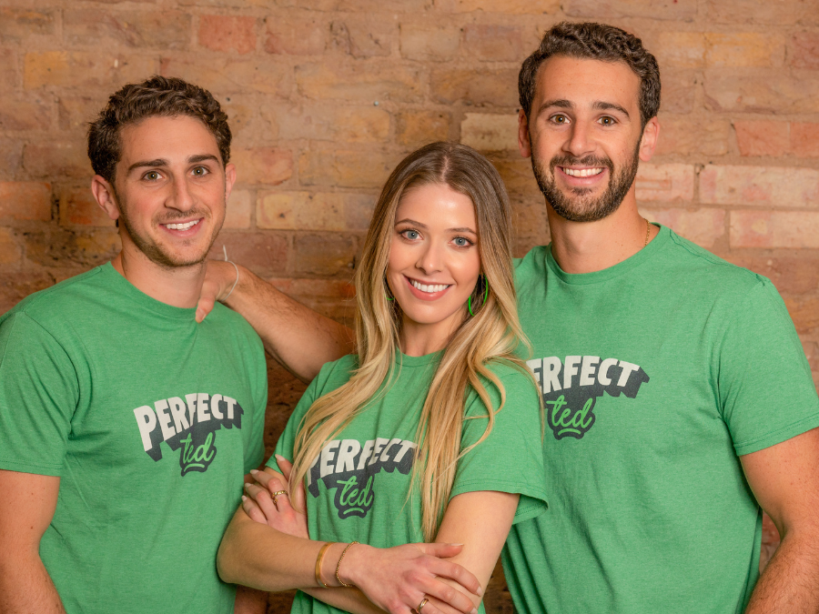City A.M. sits down with Marisa Poster from Perfect Ted (pictured here with and brothers Teddie and Levi Levenfiche) 