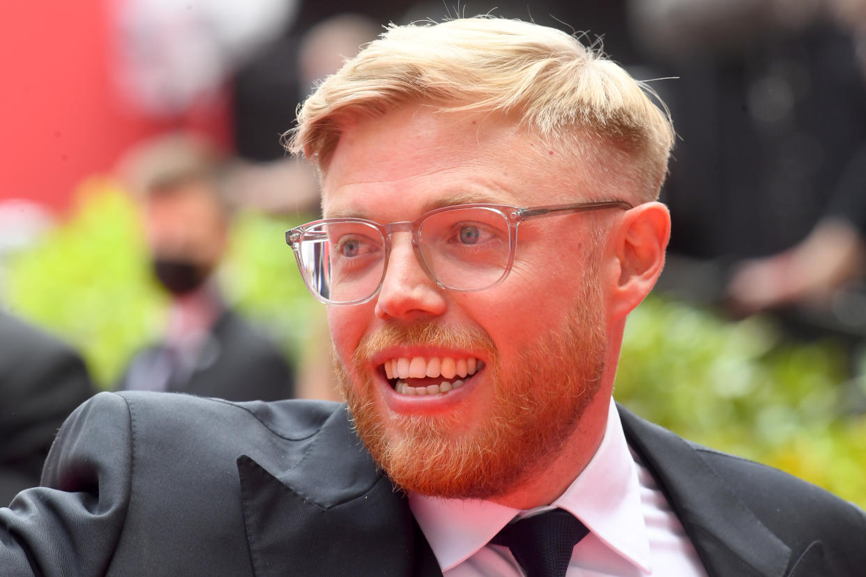 LONDON, ENGLAND - JUNE 06: Rob Beckett attends the Virgin Media British Academy Television Awards 2021 at Television Centre on June 06, 2021 in London, England. (Photo by Dave J Hogan/Getty Images)