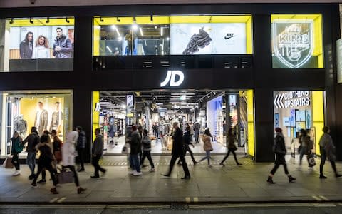 JD Sports - Credit: SOPA Images