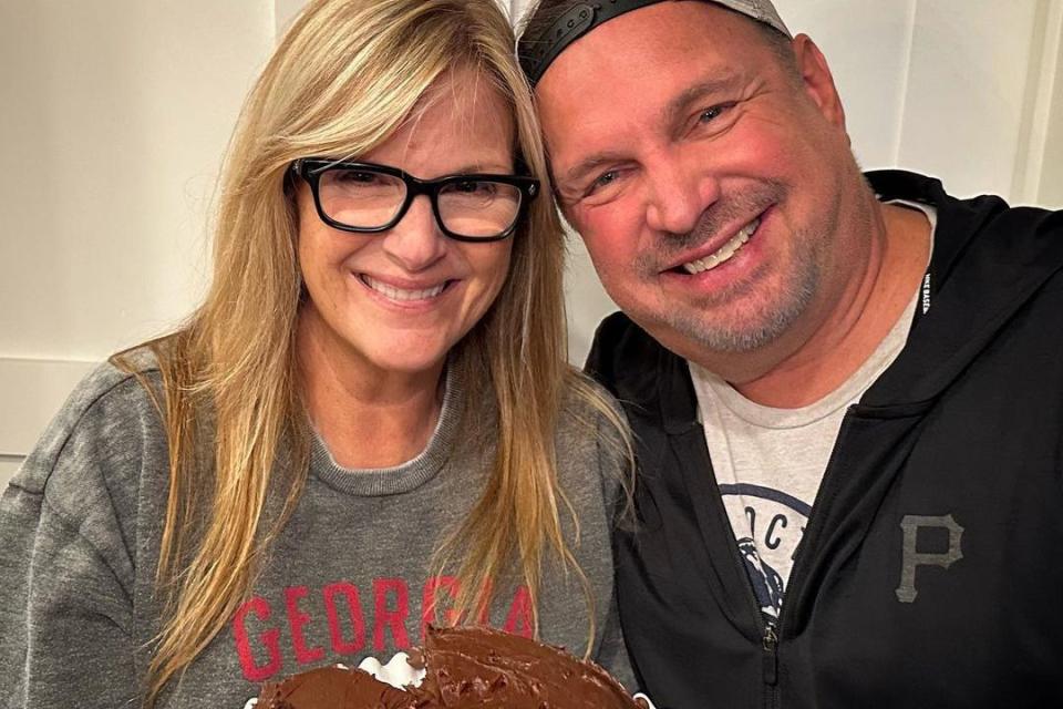 <p>Garth Brooks/Instagram</p> Trisha Yearwood and Garth Brooks