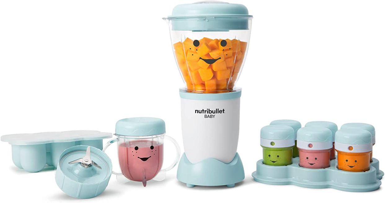 NutriBullet NBY-50100 Baby Complete Food-Making System, 32-Oz Blue