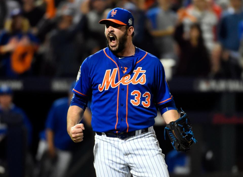 Matt Harvey helped the Mets reach the World Series in 2015.