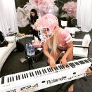 <p>In the months leading up to the Super Bowl, Lady Gaga took Mariah Carey's lead and stuck to eating just two things — albeit two very different things than the Mariah's World star: Champagne and sushi. According to <a rel="nofollow noopener" href="http://www.bravotv.com/blogs/lady-gagas-super-bowl-diet" target="_blank" data-ylk="slk:a Life & Style report;elm:context_link;itc:0;sec:content-canvas" class="link ">a <em>Life & Style</em> report</a>, this was Gaga's "good luck diet," but it could also be the "Born This Way" star (or a source claimed to be very close to Gaga) trolling us all. </p><p>After fainting while touring in 2016, Gaga follows a pretty strict, healthy diet, choreographer LaurieAnn Gibson told People. "It's all about salsa with grain chips, tofu, turkey slices, hummus and coconut water," she said. Notice no mention of crunchy tuna rolls or bubbly.</p>