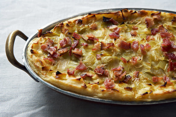 <strong>Get the <a href="http://food52.com/recipes/14523-potato-mash-with-leek-confit-and-bacon" target="_blank">Potato Mash with Leek Confit and Bacon recipe</a> by inpatskitchen via Food52</strong>