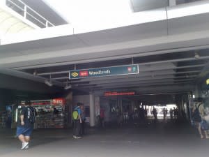 woodlands mrt station