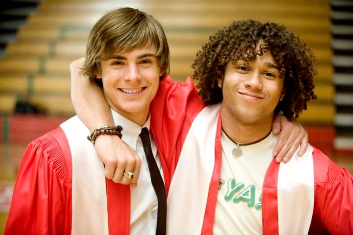 The little kid who played young Troy Bolton in “High School Musical 3” is all grown up, and he just went to prom