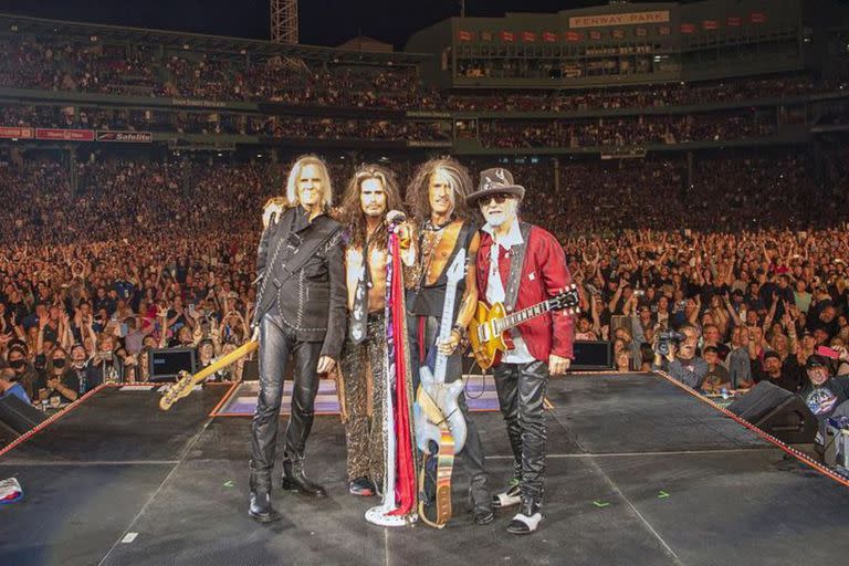  Aerosmith  anunció su última gira (Foto Instagram @aerosmith)