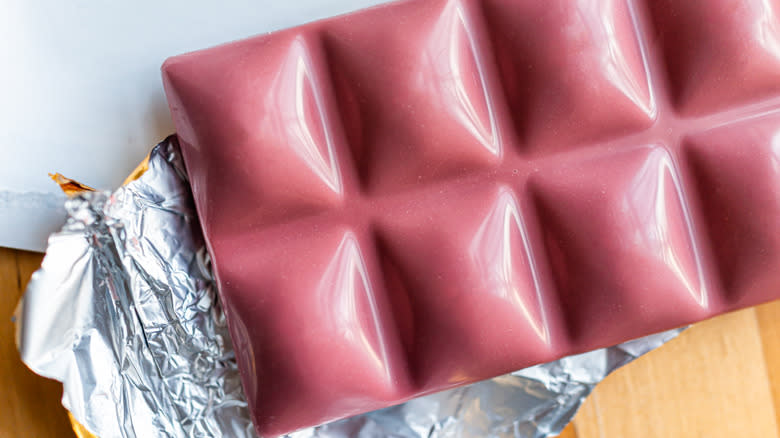 ruby chocolate bar