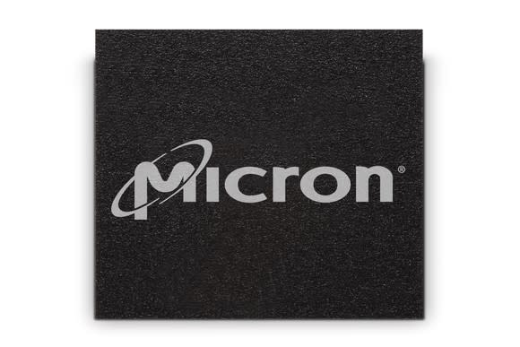 A Micron NAND memory chip.
