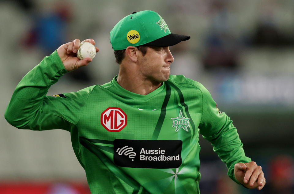 Seen here, Hilton Cartwright in action for the Melbourne Stars in the Big Bash League.