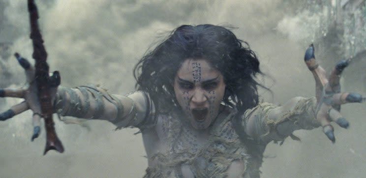 How The Mummy decided to make their villain look. (Photo: Universal Pictures)How The Mummy decided to make their villain look. (Photo: Universal Pictures)