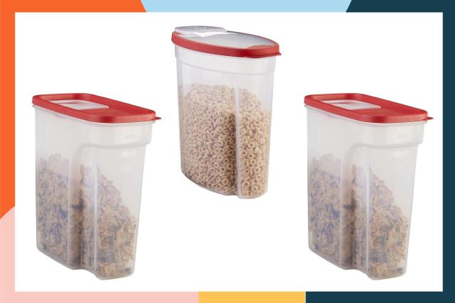 Rubbermaid Modular Food Lids, Space Saving Plastic Storage