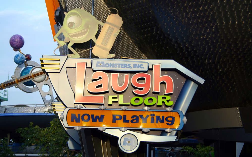 Monsters Inc. Laugh Floor Sign Uncovered at Magic Kingdom