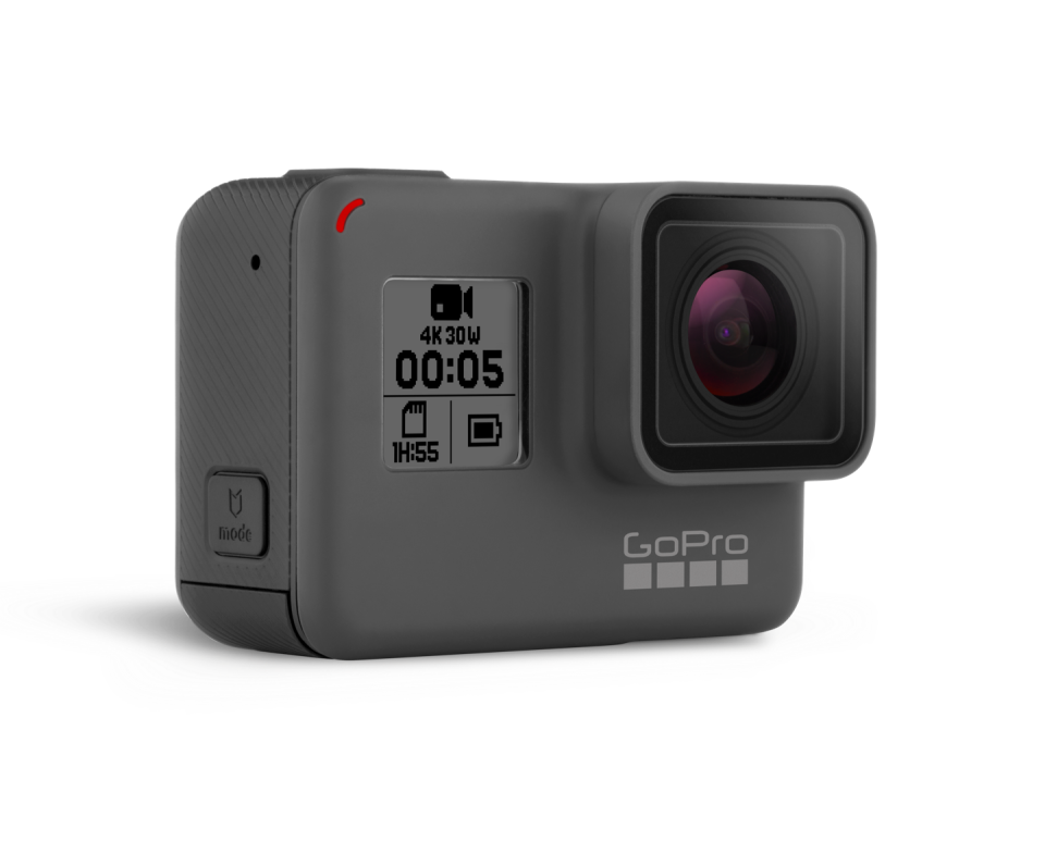 <p>Cost: $399 </p><p>For adventure seekers, few cameras offer the freedom of the <a rel="nofollow noopener" href="http://shop.gopro.com/cameras" target="_blank" data-ylk="slk:GoPro;elm:context_link;itc:0;sec:content-canvas" class="link ">GoPro</a>. This small camera shoots video in 4K, helping travelers create stunning content that will last a lifetime. Even better, the GoPro Hero 5 has voice control, image stabilization, a touch display, and is waterproof up to 33 feet. Use it solo or connect it to one of the dozens of mounts and accessories available for sports like biking, surfing, skiing and diving.</p>