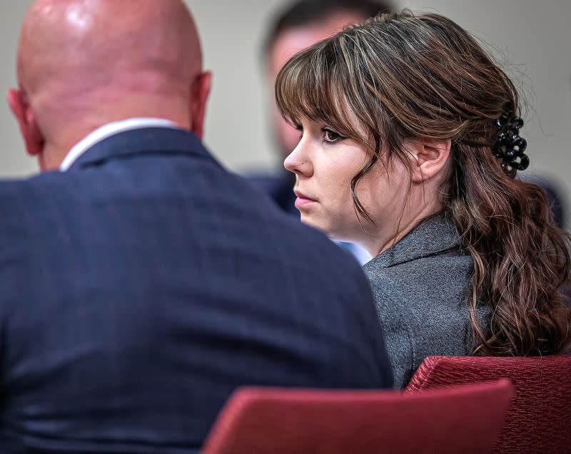 Hannah Gutierrez-Reed attends trial after Rust shooting in Santa Fe