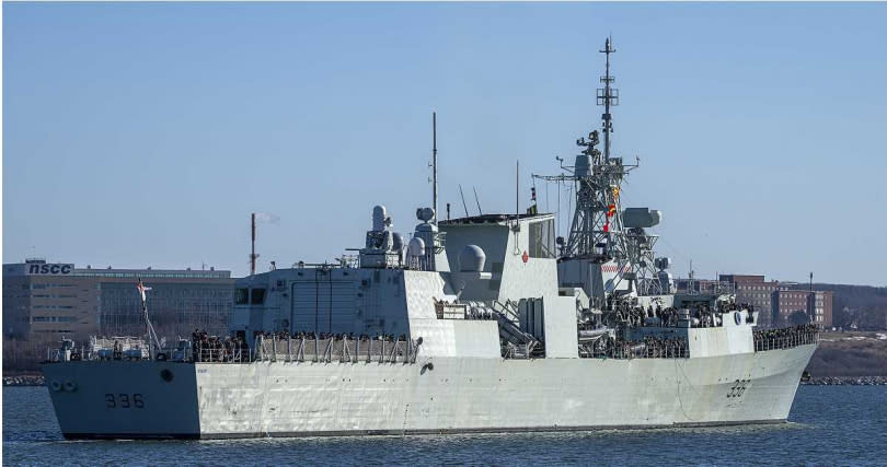 哈利法克斯級（Halifax-class）巡防艦蒙特婁號（HMCS Montréal）。（圖／達志／美聯社）