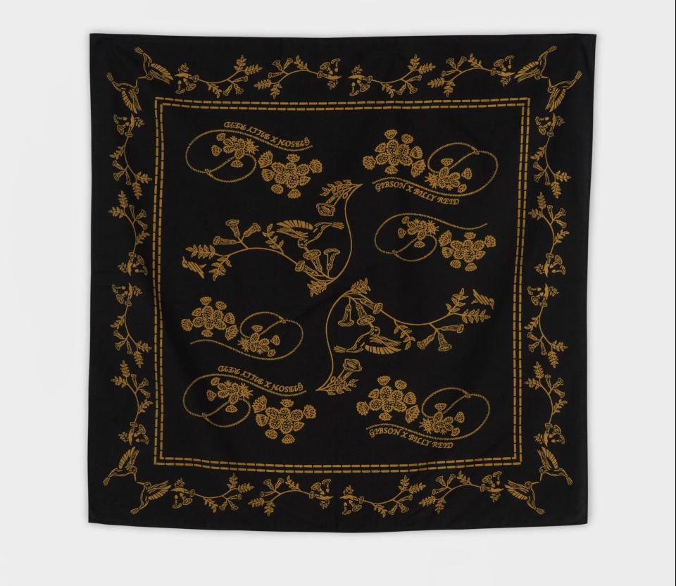 Billy Reid X Gibson Hummingbird Collab Bandana