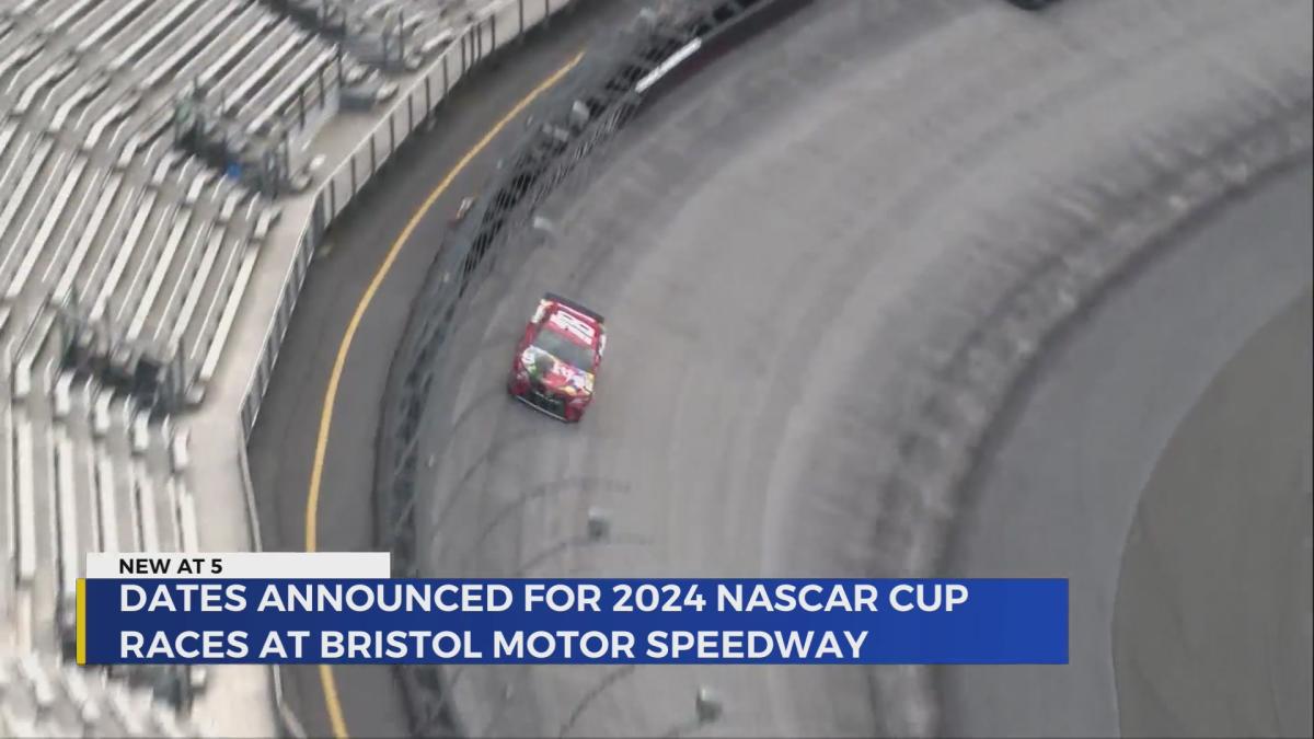 2024 NASCAR schedule has Bristol spring race in March