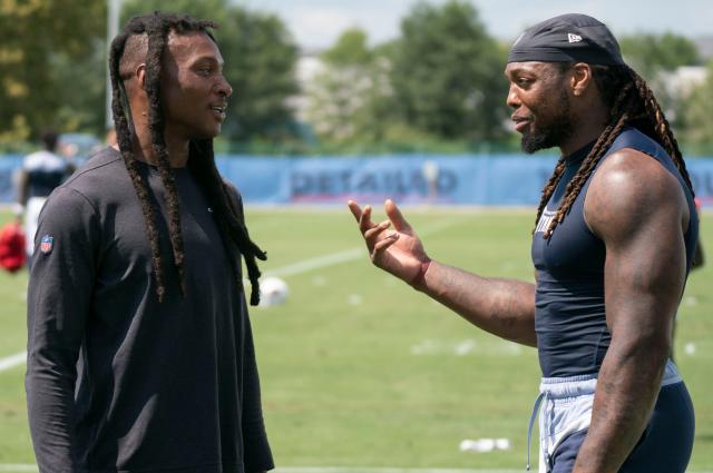 How DeAndre Hopkins invoked Derrick Henry to acknowledge Tennessee Titans  signing news