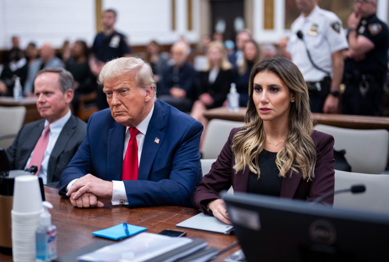 Donald Trump, Alina Habba Doug Mills-Pool/Getty Images